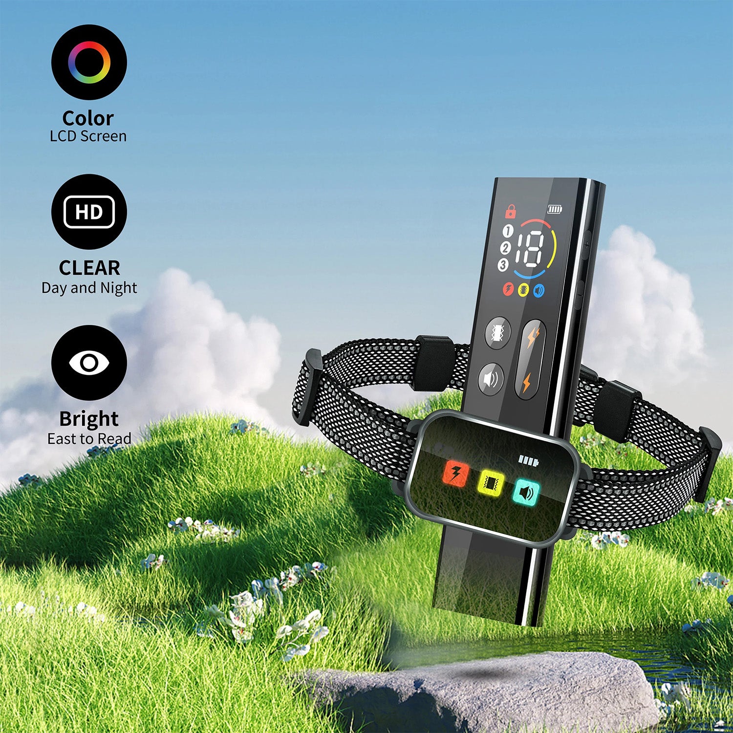 🔥Pro Trainer-Approved! 3-Mode Dog Collar⚡IP67 Waterproof💧Static/Vibe/Beep Alerts | Remote Control【TikTok's #1 Training Tool】 🔥Pro Trainer-Approved! 3-Mode Dog Collar⚡IP67 Waterproof💧Static/Vibe/Beep Alerts | Remote Control【TikTok's #1 Training Tool】